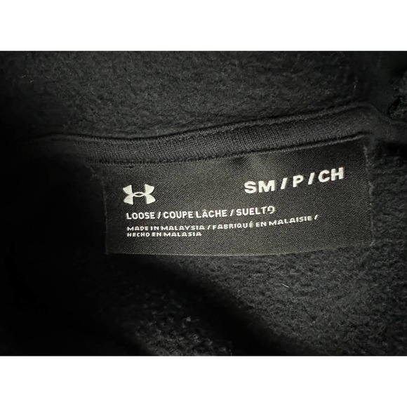 Under Armour Loose fit black and gold women's hoodie size small - Picture 4 of 4